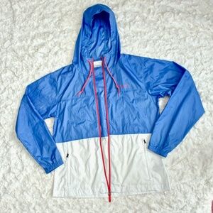 Columbia - Women's Flash Forward Windbreaker - Small - Blue and white